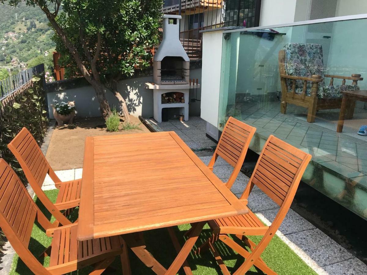 Apartment With Garden And Terrace Beautiful Lake View Беллано Экстерьер фото